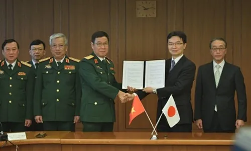 Japan defence ties boosted