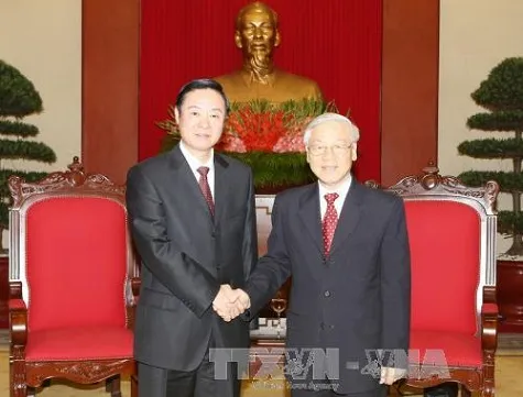 Party Leader receives Chinese Communist Party Delegation