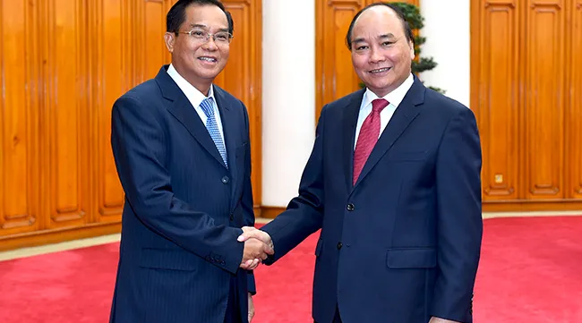 Prime Minister meets Laos Minister of Planning and Investment