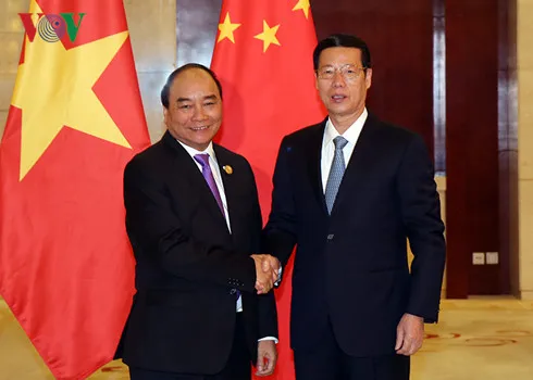 PM Phuc meets Chinese leaders