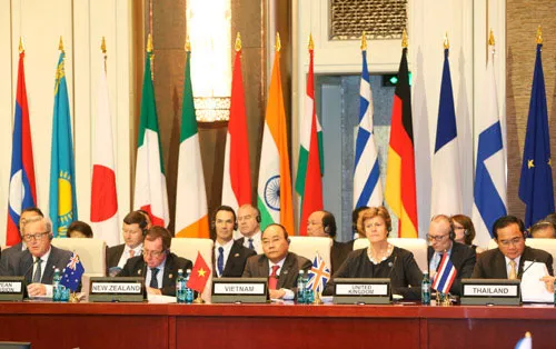 PM highlights importance of connectivity at 11th ASEM Summit