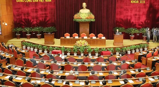 Party Central Committee closes second meeting