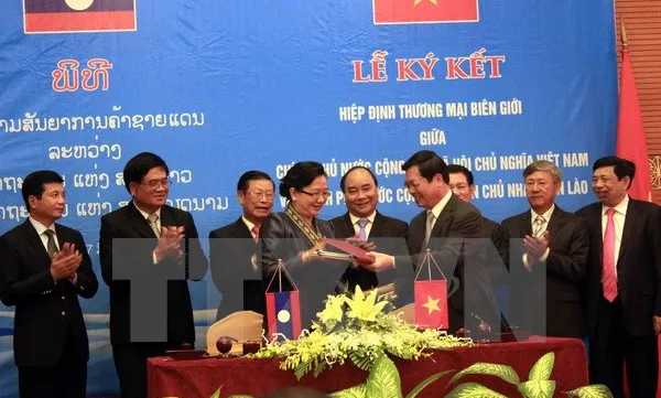 Agreements facilitate Laos-Vietnam trade