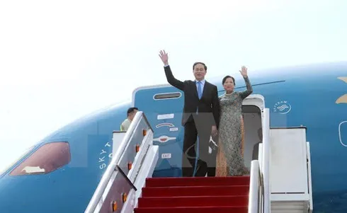 Vietnamese President starts State visit to Singapore