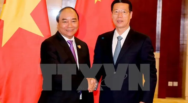Prime Minister receives Chinese Vice Premier Zhang Gaoli