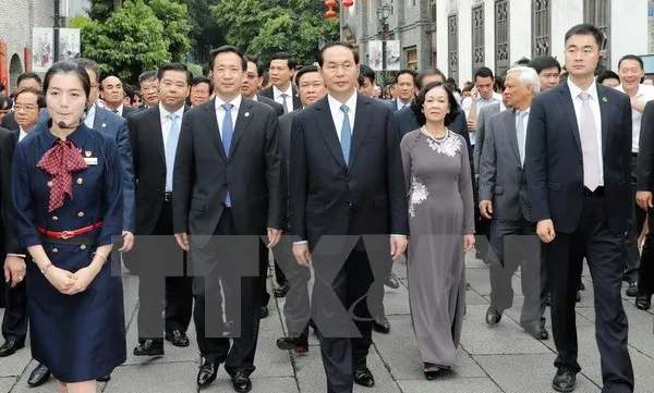 President takes trip to China’s Fujian province