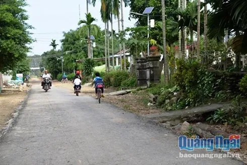 Quang Ngai’s first mountainous commune named new-style rural area