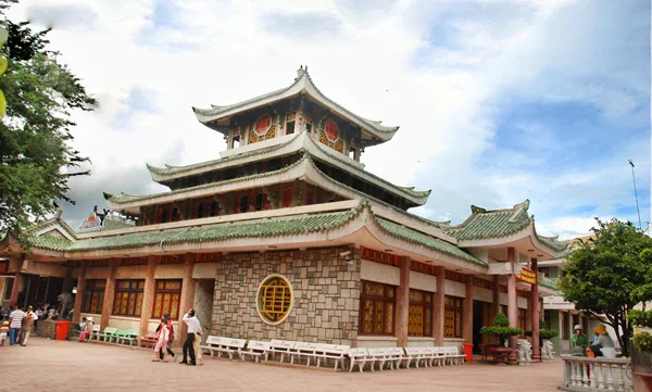 Buddhist scriptures on palm leaves