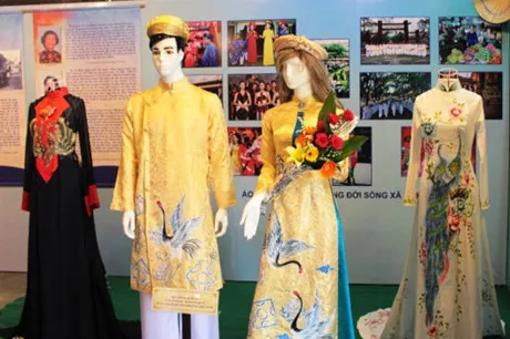 Ao dai through history exhibition