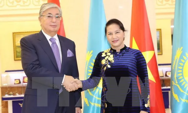 NA chairwoman concludes Kazakhstan visit