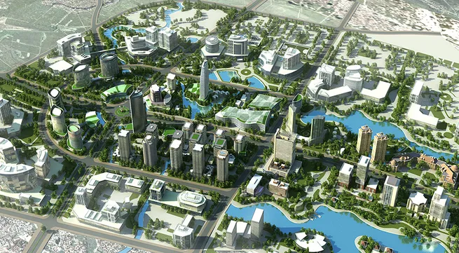 Developing satellite cities to reduce burden on circulation in big cities