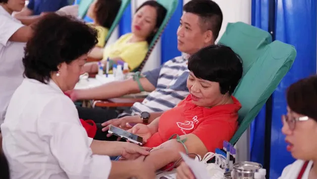 Blood donation campaign in Hanoi