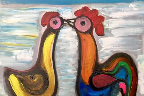 The Chicken - An inspiration to painters