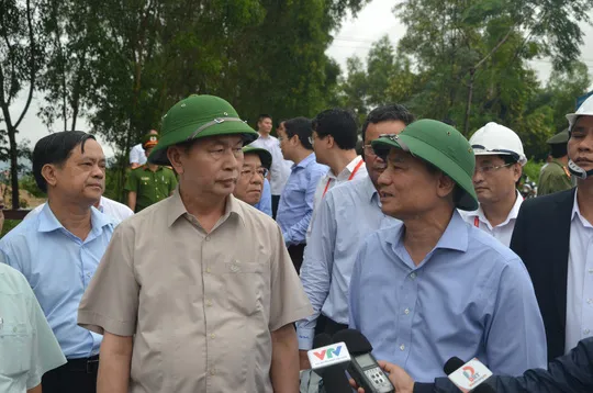 State President encourages flood victims