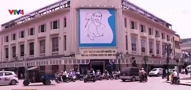 Patriotic painting intrigues travellers and locals