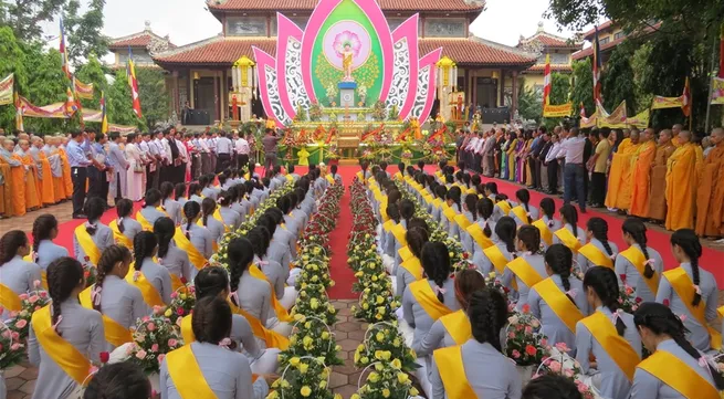 Official Vesak celebration in Hue