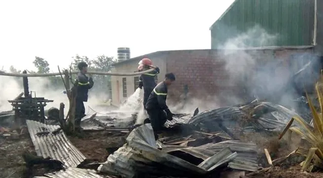 Fire engulfs wood workshop, causing vast loss