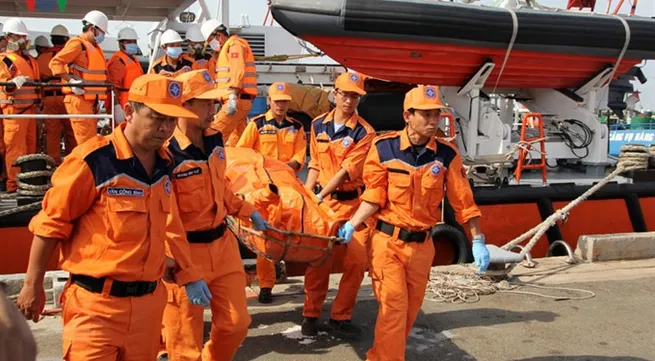 Bodies of nine crewmen of sunken ship found