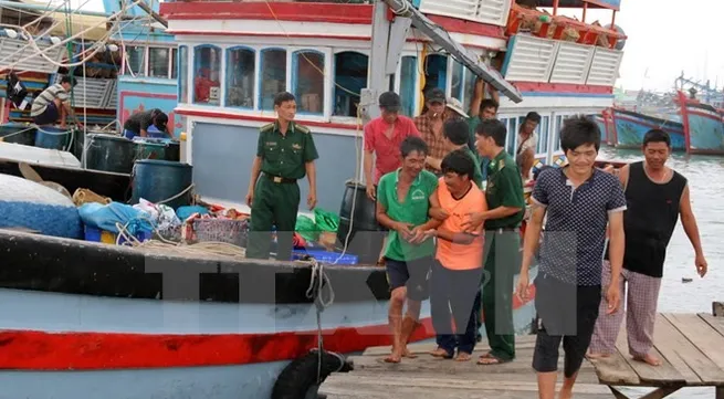 Fishermen rescued from central waters