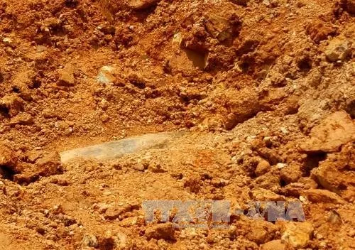 Thanh Hóa finds 1m-long bomb