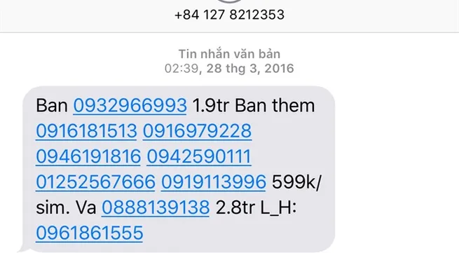 Spam phone numbers blocked in Hà Nội