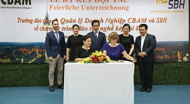 CBAM signs free training deal for VN students with German non-profit