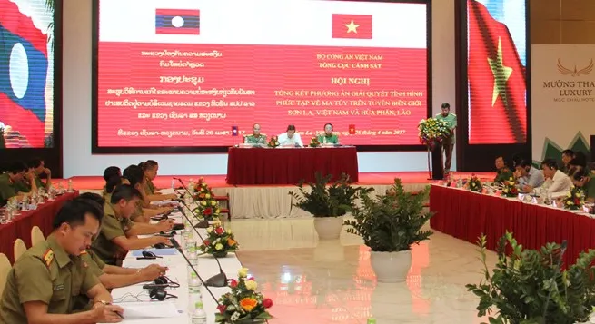 Prevention of drug trafficking along Vietnam - Laos border