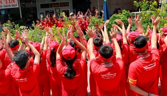 500 units of blood donated in Ca Mau