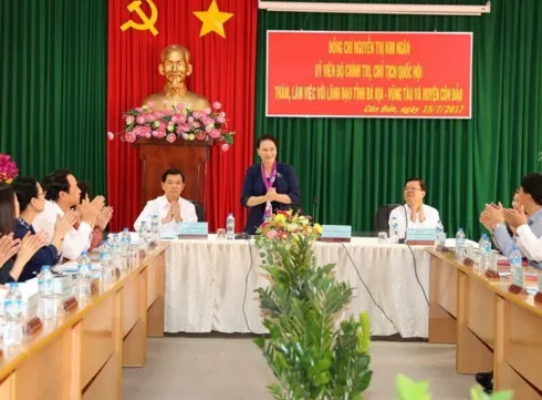 NA Chairwoman visits Quang Ngai province ahead of Matyrs' Day