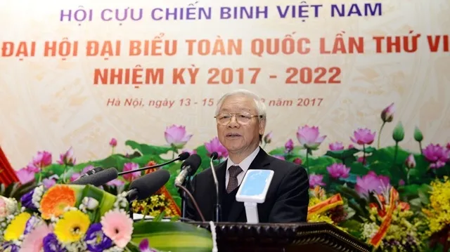 Party chief lauded war veterans’ contributions