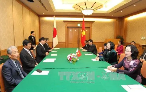 Japan ties strengthened