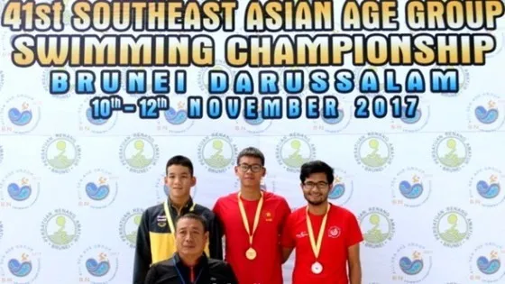 Vietnam triumphs at SEA age group swimming champs