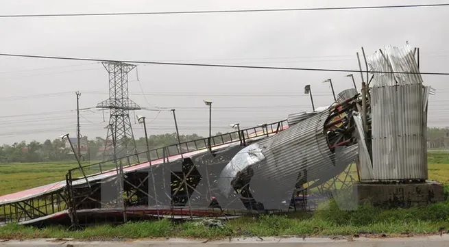 Storm leaves one dead in Nghe An province