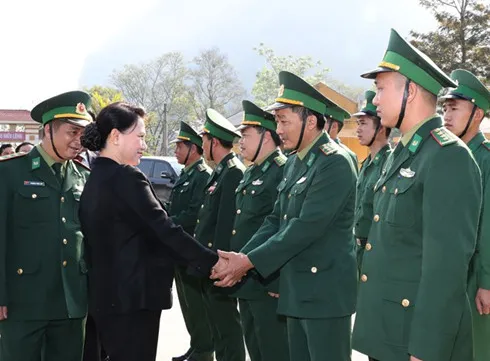 Border guards in Dien Bien commended for anti-crime, diplomatic efforts