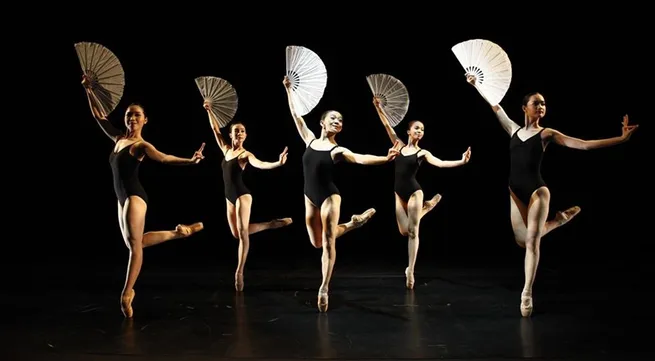 Traditional dance featured in classical ballet 'The Ballerina'