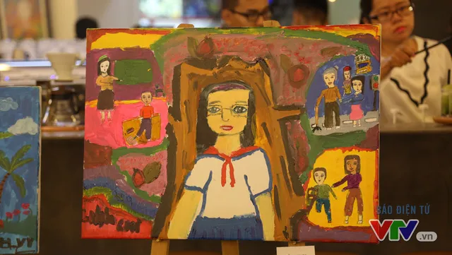 Child artists inspired with painting showcase