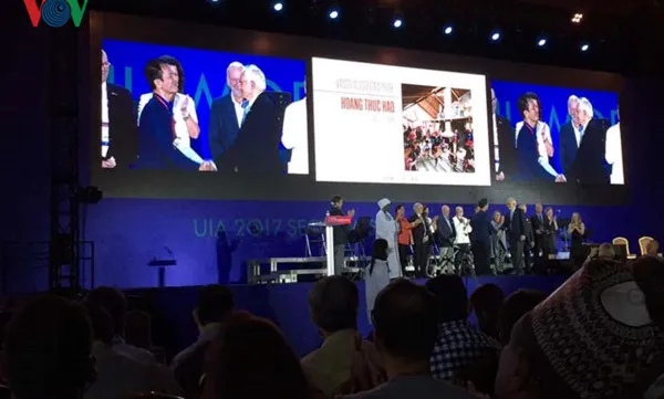 Architect receives international prize