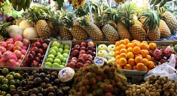 857 million dollars from fruit and vegetable exports