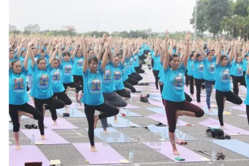 Vinh Phuc celebrates International Yoga Day