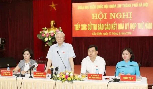 Party chief clears up concerns of Hanoi voters