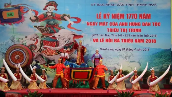 National heroine Lady Trieu remembered at Thanh Hoa festival