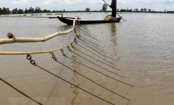 Mekong River’s water levels rising