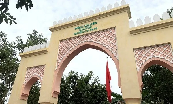 Gate renovated to strengthen Vietnam-Morocco friendship