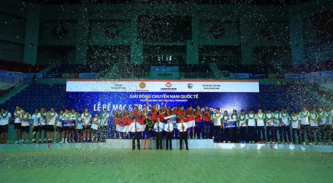 Vietnam wins bronze medal at international volleyball tourney