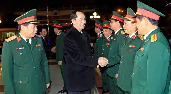 President extends Tet greetings to Truong Sa soldiers