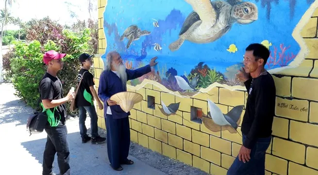 Quang Ngai street art: more than just house decorations