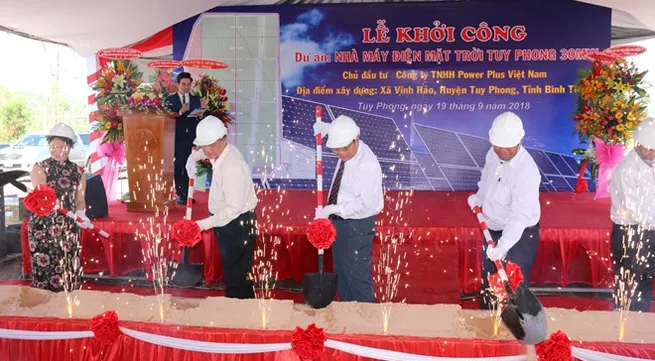 Work starts on first solar power plant in Binh Thuan