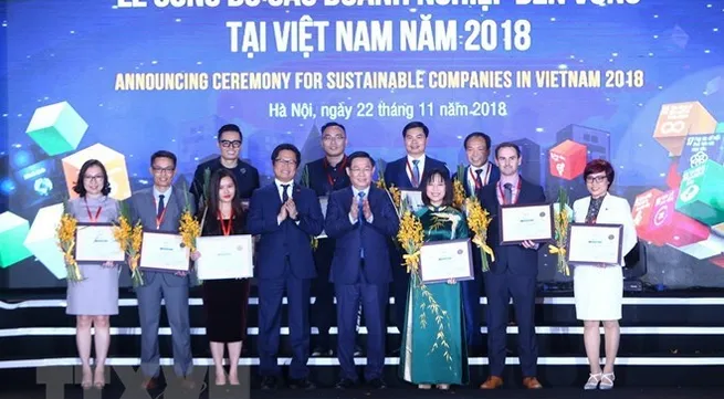 Vietnam announces top 100 sustainable enterprises in 2018
