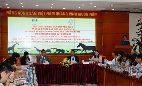 Hanoi statement to fight illegal wildlife trade under review