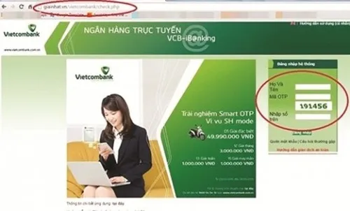 Fake internet banking websites now a problem